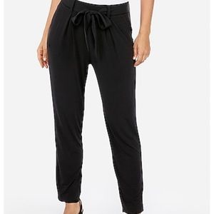 Black Express Fabric Pants